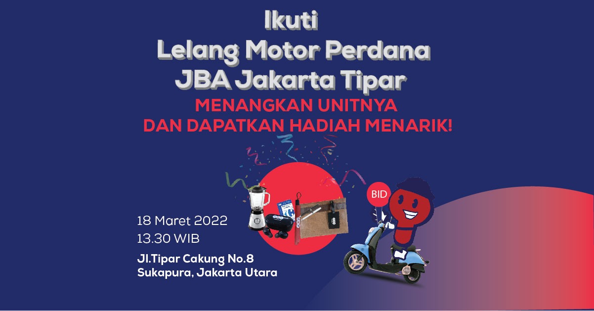 News picture Bike Auction at JBA Jakarta-Tipar Branch